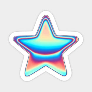 Classic Holographic Star Sticker